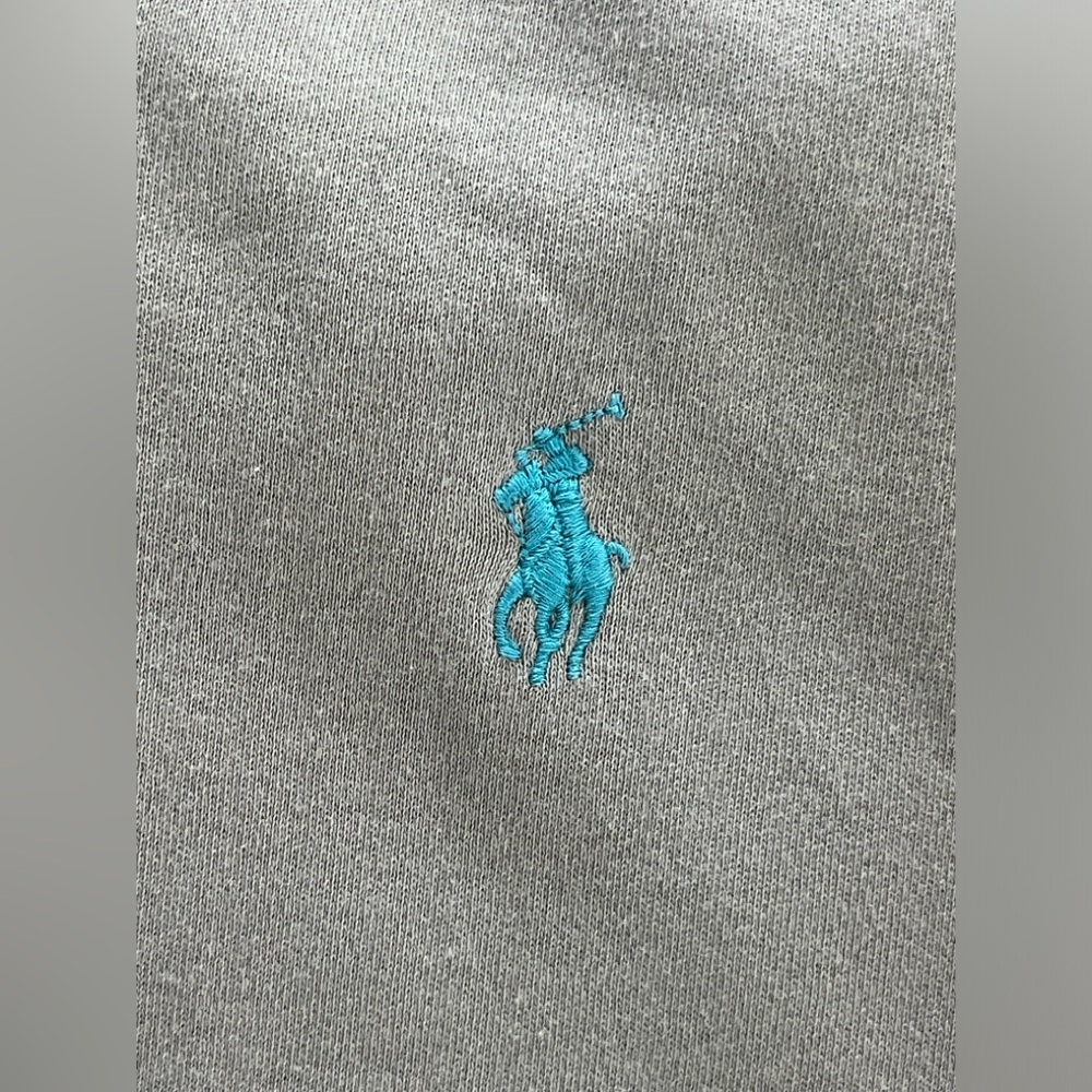 Polo Ralph Lauren Men's Taupe Polo Shirt, Medium - Picture 2 of 7